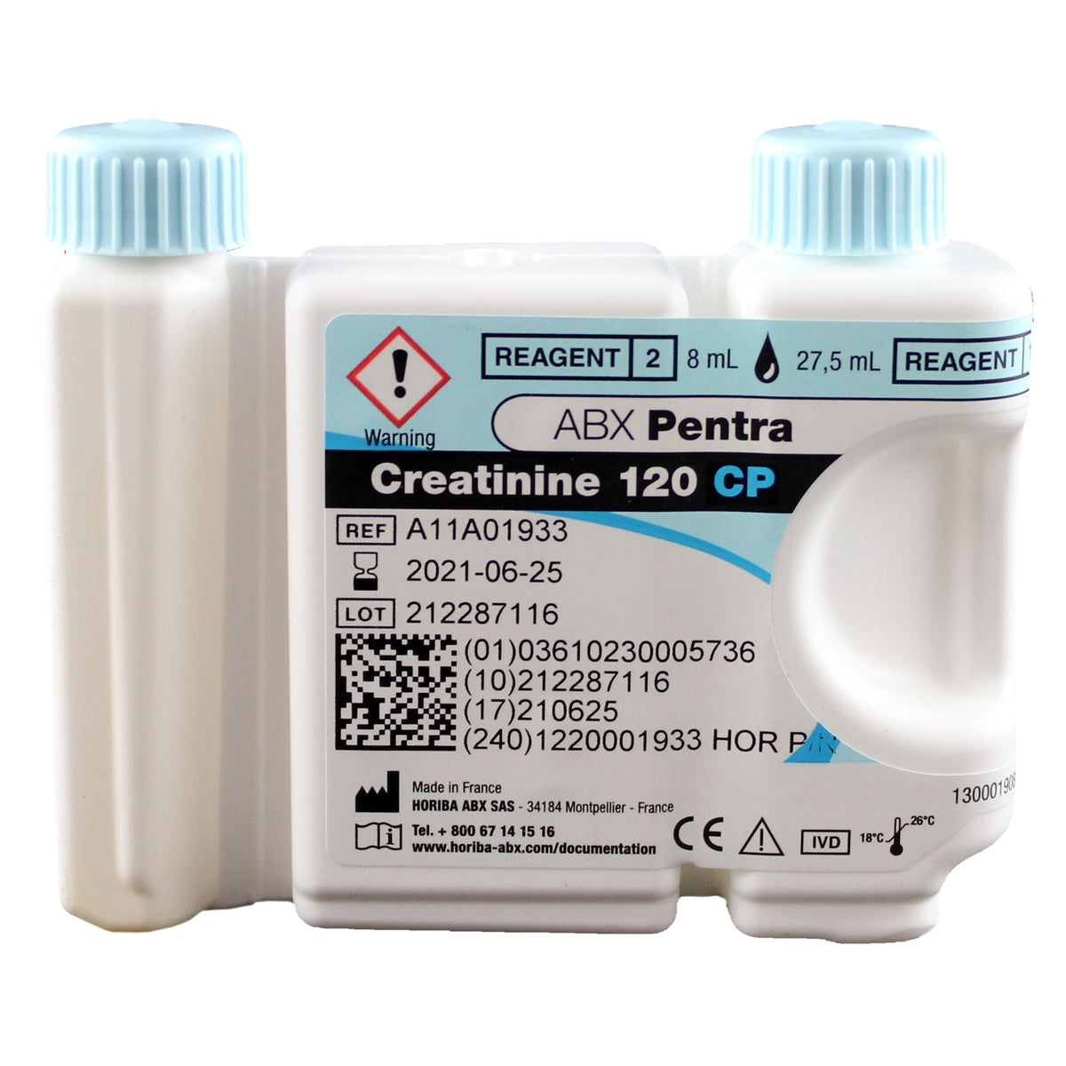 REAGENT, CREATININE 120CP JAFFE 120/130
