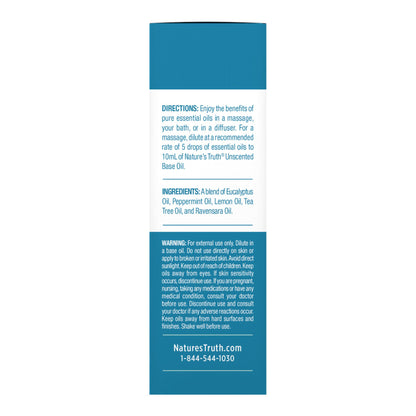 NATURES TRUTH, OIL ESSENTIAL BREATHE EASY 15ML