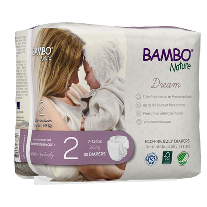 DIAPER, BABY BAMBO NATURE SZ2 (32/BG 6BG/CS)