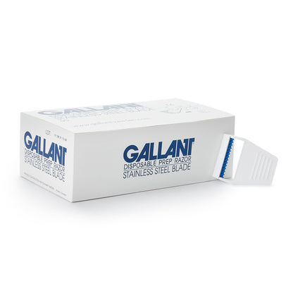 RAZOR, PREP SFTY GALLANT DISP (50/BX)