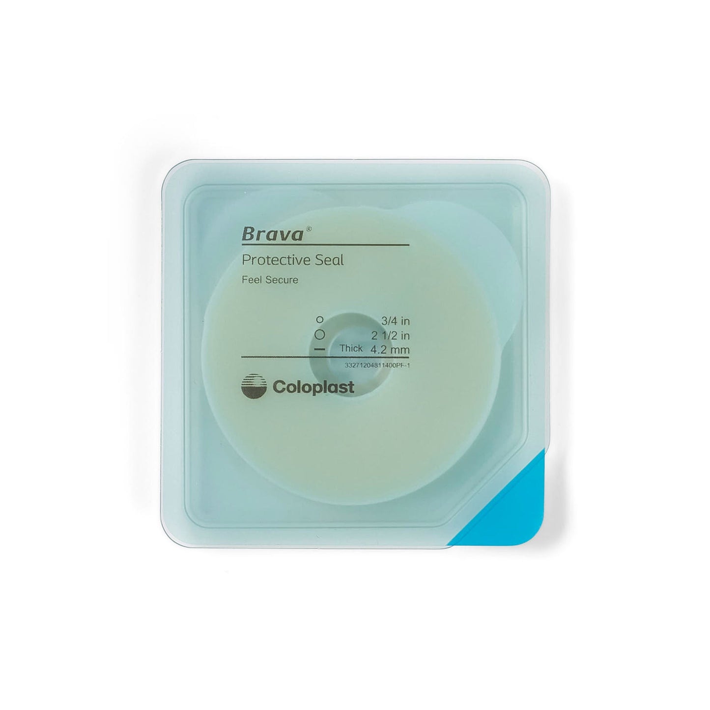 SEAL, F/OSTOMY POUCH BRAVA THICK 3/4"X2 1/2" (10/BX)