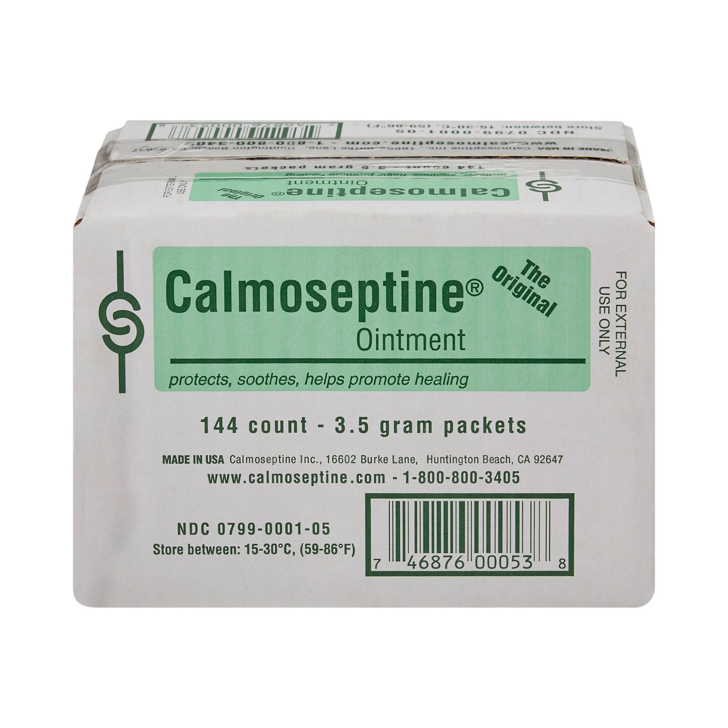 OINTMENT, CALMOSEPTINE 1/8OZ (144/BX)