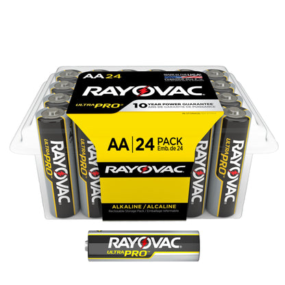 BATTERY, ALKALINE ULTRA PRO AACONTRACTOR PK (24/PK 12PK/CS)