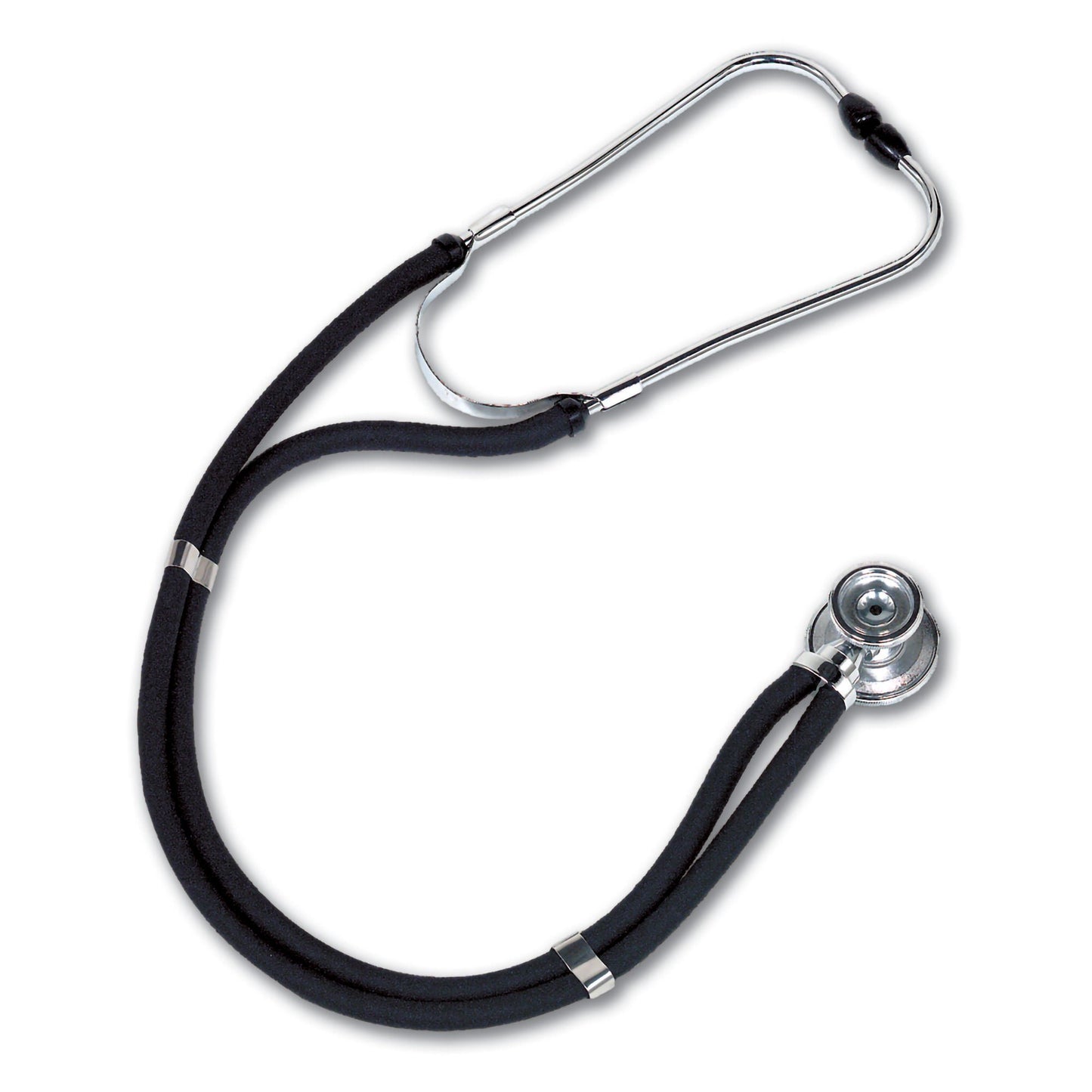 STETHESCOPE, SPRAG/RAP CHROME 30" W/BLK TU