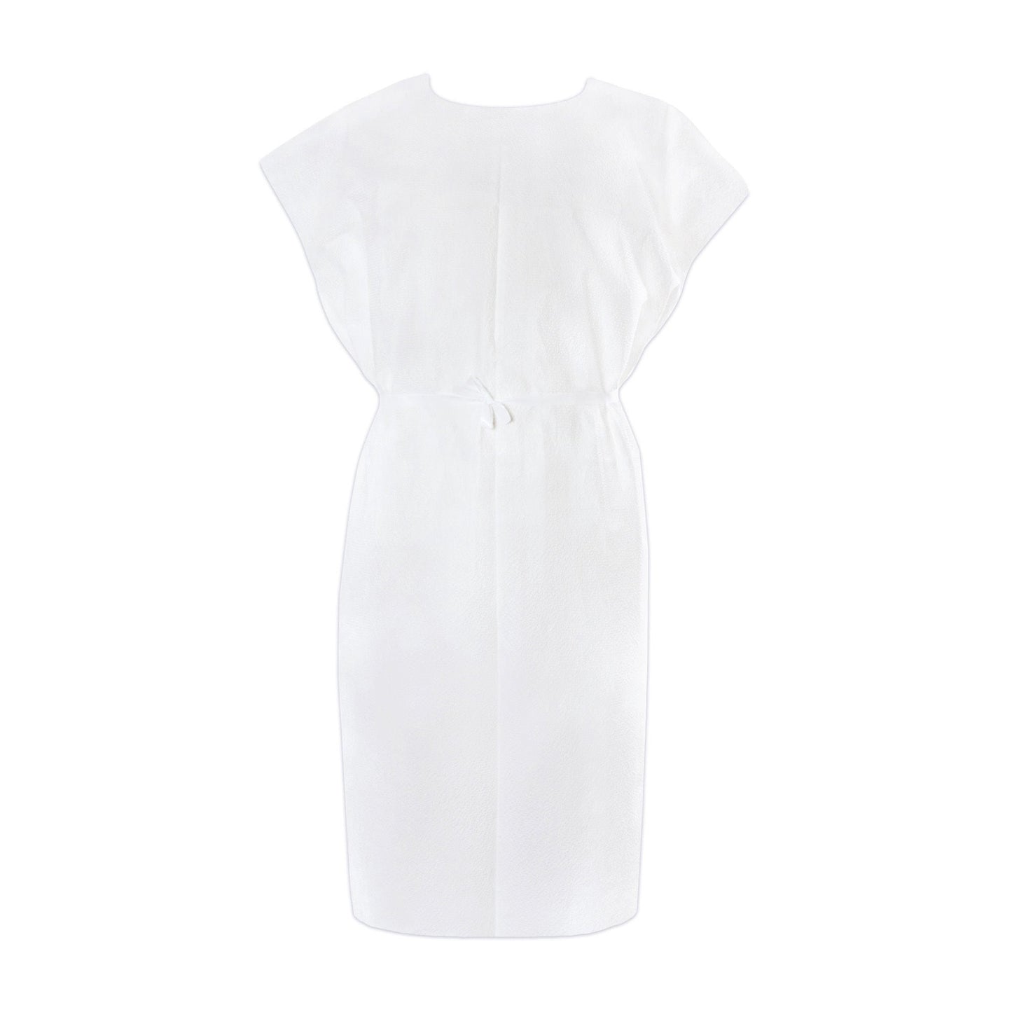 GOWN, EXAM T/P/T ECON WHT 30X42 (50/CS)