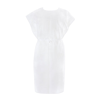GOWN, EXAM T/P/T ECON WHT 30X42 (50/CS)
