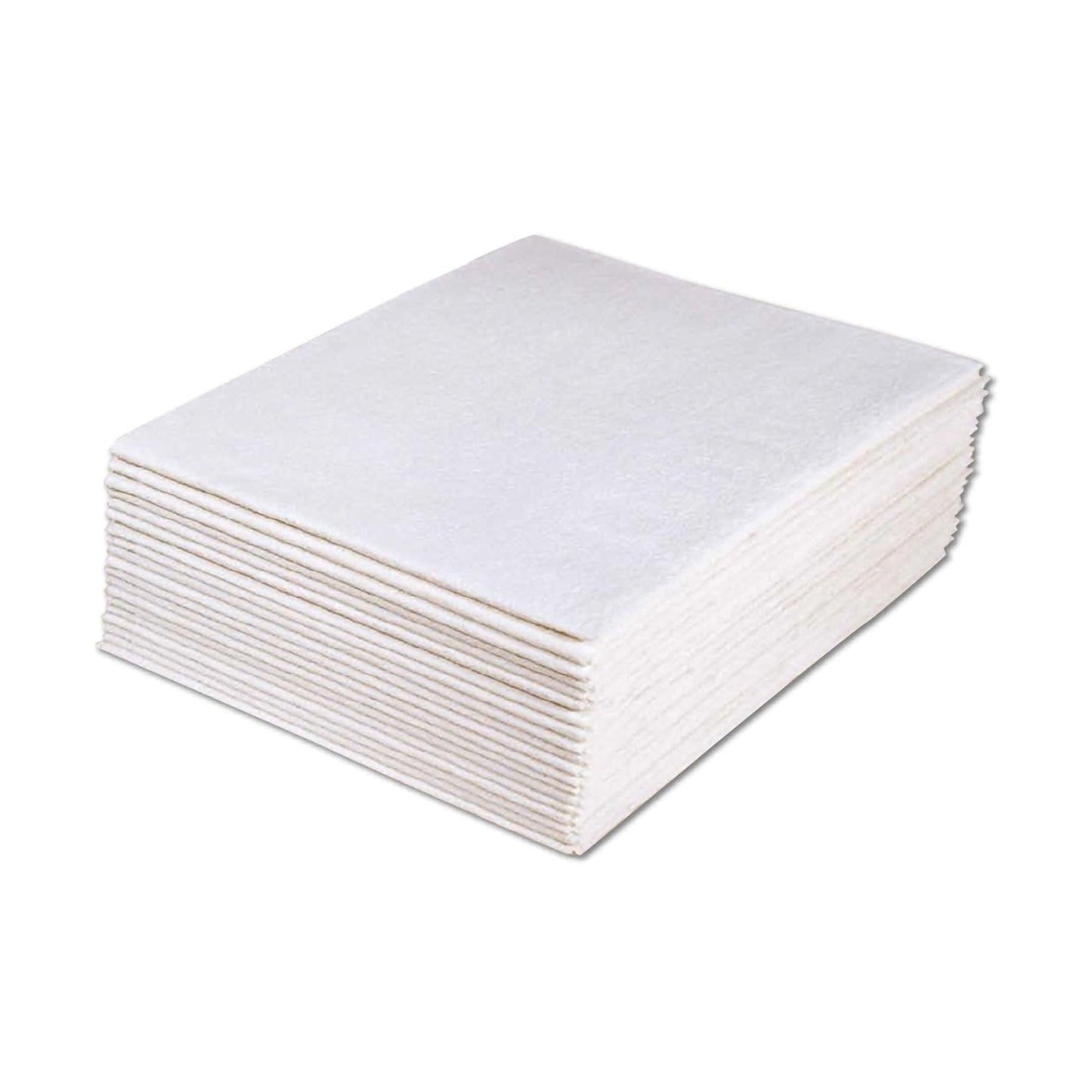 SHEET, DRAPE 2PLY WHT 40X48 (100/CS)