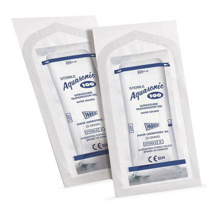 GEL, ULTRASND AQUASONIC STR 20GM YLW (48/BX)