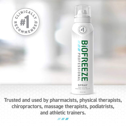 BIOFREEZE PRO, SPR 360DEG 4OZ (12/BX 6BX/CS)