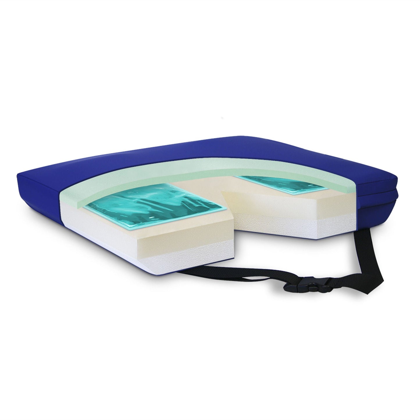 CUSHION, APEX CORE COCCYX GEL FOAM F/W/C 20"X16"X3"