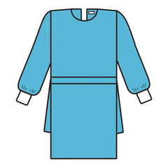 GOWN, PROCEDURE XLG (10/PK)