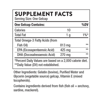 SUPPLEMENT, GELCAP SUPER EPA (90/BT)