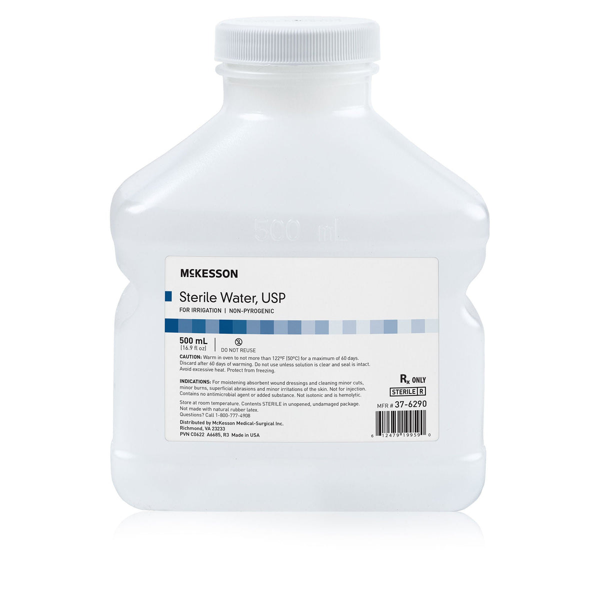WATER, IRR SOL STR 500ML (18/CS)