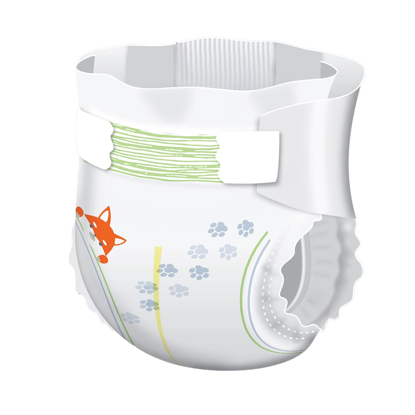 DIAPER, BABY CUTIES SIZE1 (50/PK 4PK/CS)