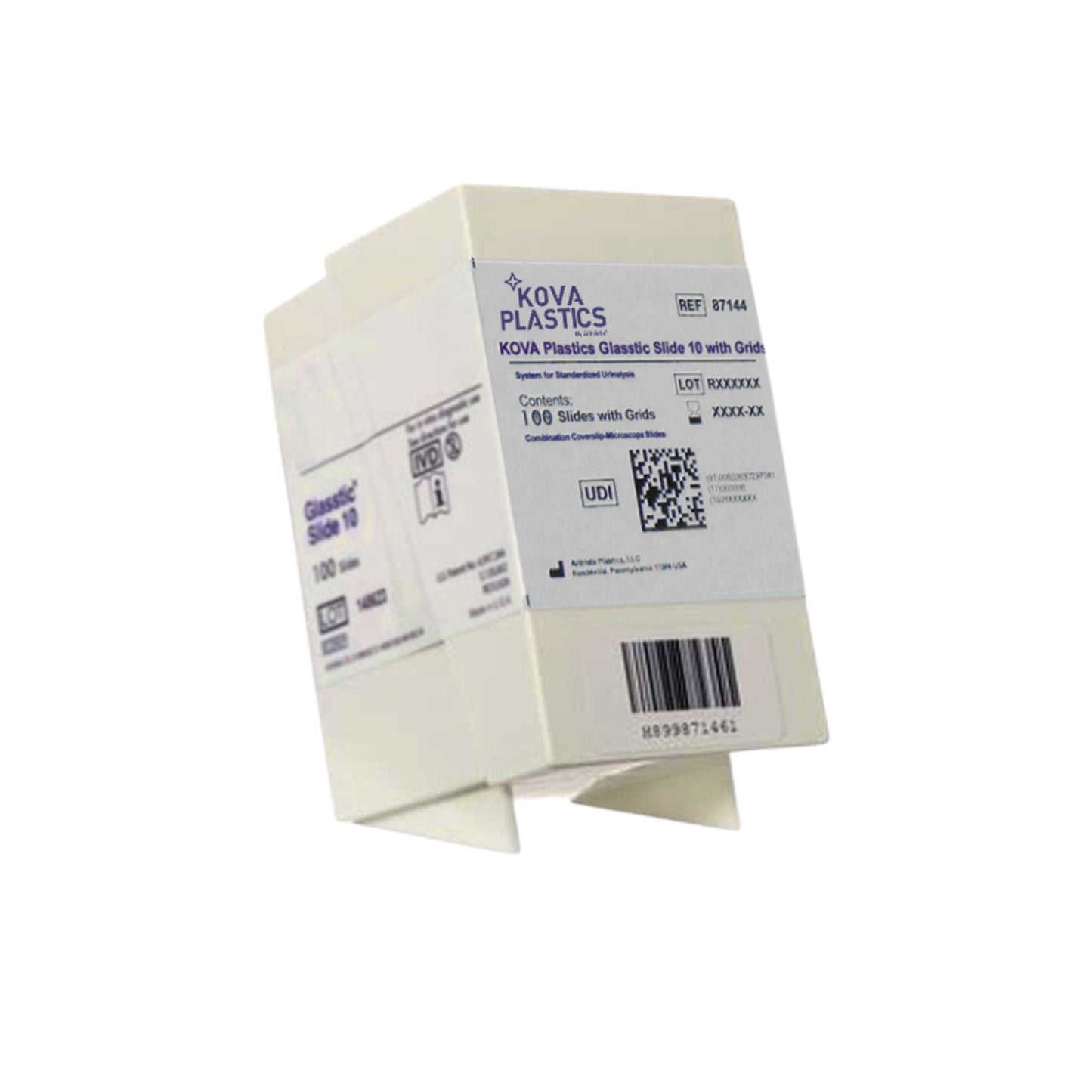 KOVA GLASSTIC, 10 WELL (50/PK)HYCORB