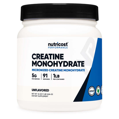 VITAMIN, PDR CREATINE MONOHYDRATE 1LB (12BT/CS)
