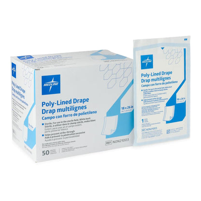 DRAPE, STR FIELD T/P/T 18"X26"(50/BX 6BX/CS)