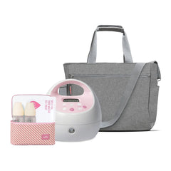 PUMP, BREAST MANUAL SWITCH S2 GRY TOTE PNK COOLER