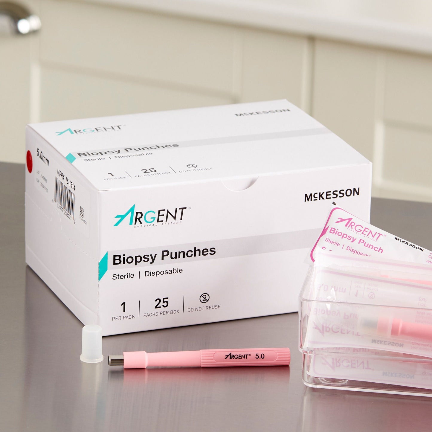 PUNCH, BIOPSY DISP STR 5MM (25BX 4BX/CS)