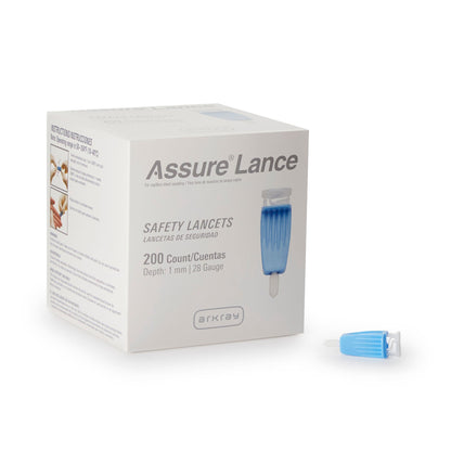 LANCET, SFTY MICROFLOW 28G (200/BX 24BX/CS)