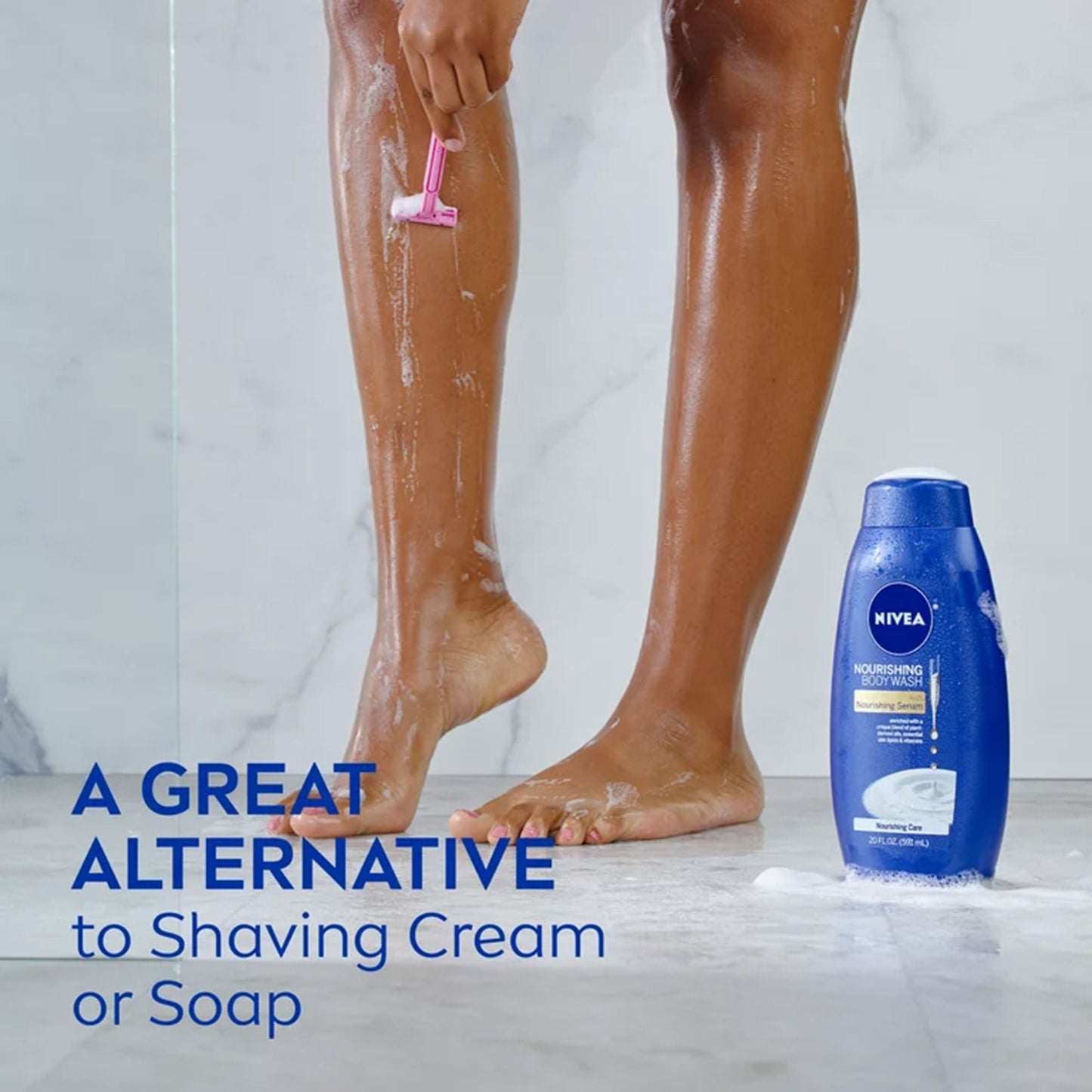 NIVEA, BODY WASH NOURISHING 20OZ