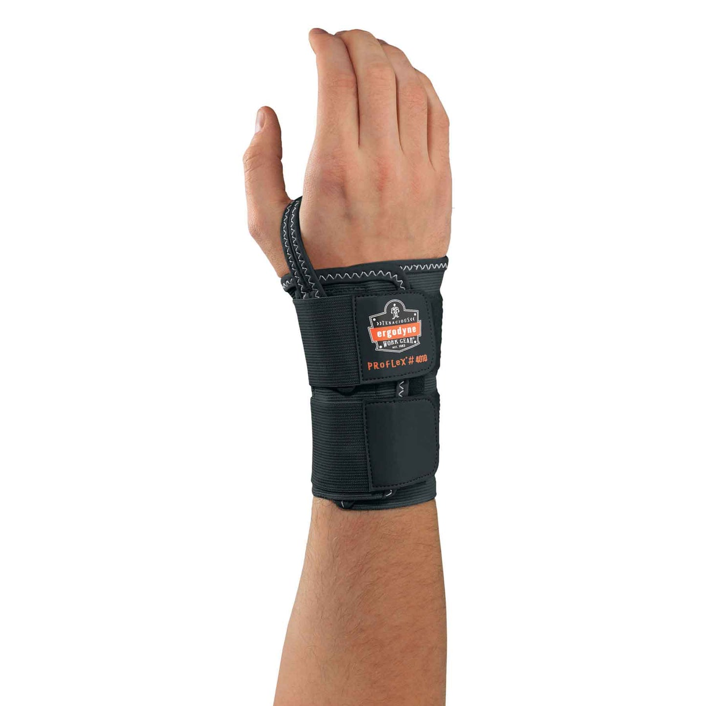 WRIST SUPPORT, DBL STRAP PROFLEX 4010 BLK LT LG