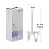 BAR, GRAB BAR CLAMP PDR COATEDWHT 14.5" (6/CS)
