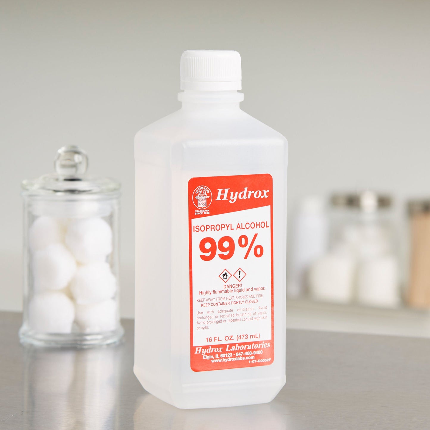 ALCOHOL ISO 99% 16OZ (12/CS)