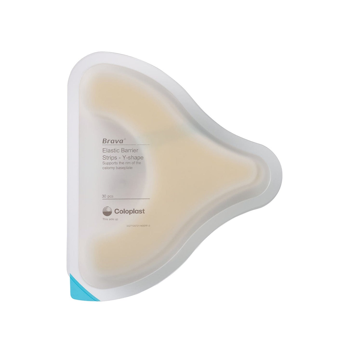 BARRIER, OSTOMY BRAVO STRIP Y SHAPE (30/BX)