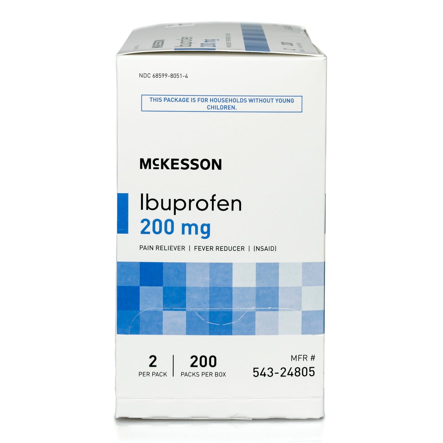 IBUPROFEN, TAB 200MG UD 200X2 X 12BX/CS)
