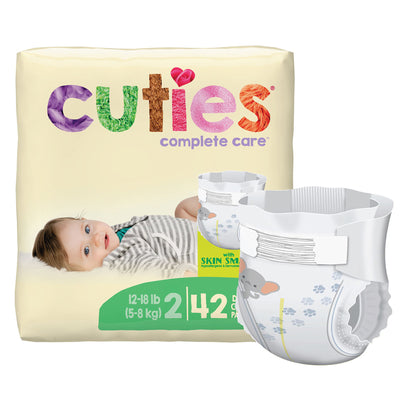 DIAPER, BABY CUTIES SIZE2 (42/PK 4PK/CS)