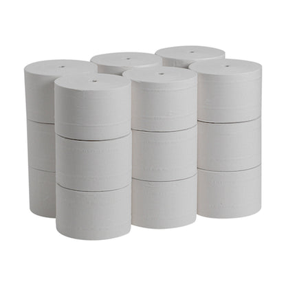TISSUE, TOILET COMPACT CORELESS (18RL/CS)