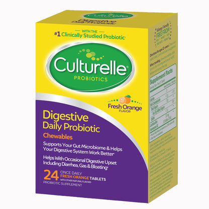 SUPPLEMENT, TAB CHEW CULTURELLE DIGESTIVE HEALTH (24/BX 24BX