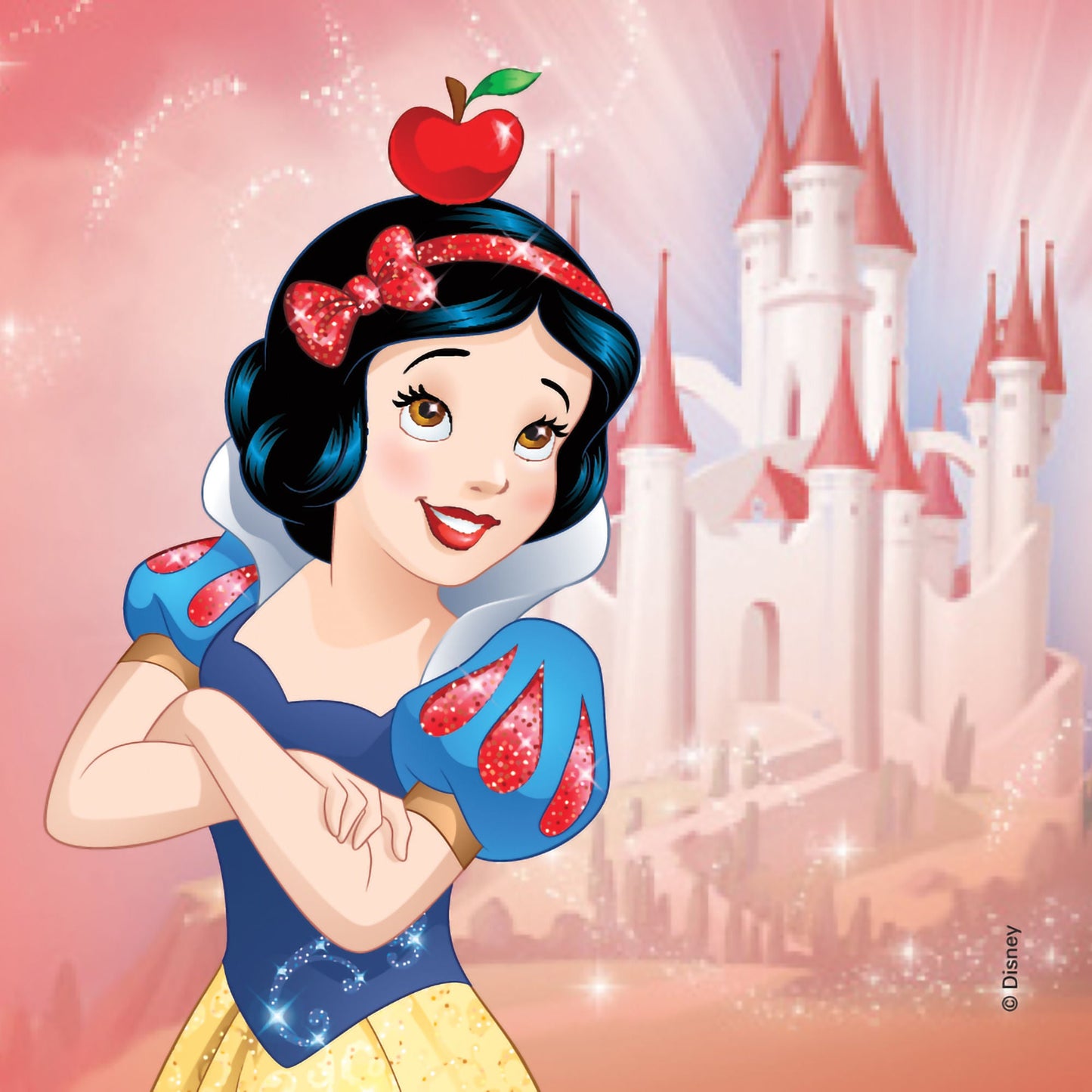 STICKERS, DISNEY PRINCESS CASTLES (90/PK)