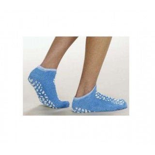 SLIPPER, DOUBLE TREAD BARI TERRY BRN (48PR/CS)