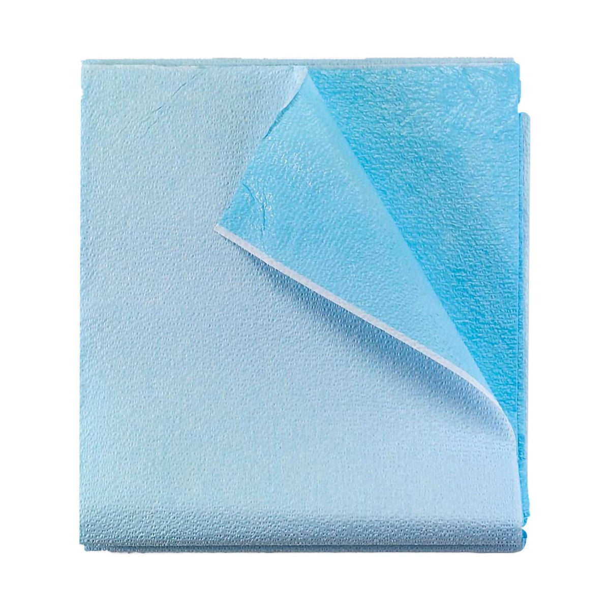 SHEET, STRETCHER AIRLAID/POLY BLU 40X90 (25/CS)