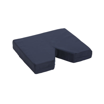 CUSHION, W/C SEAT COCCYX W/O INSERT NAVY 6"