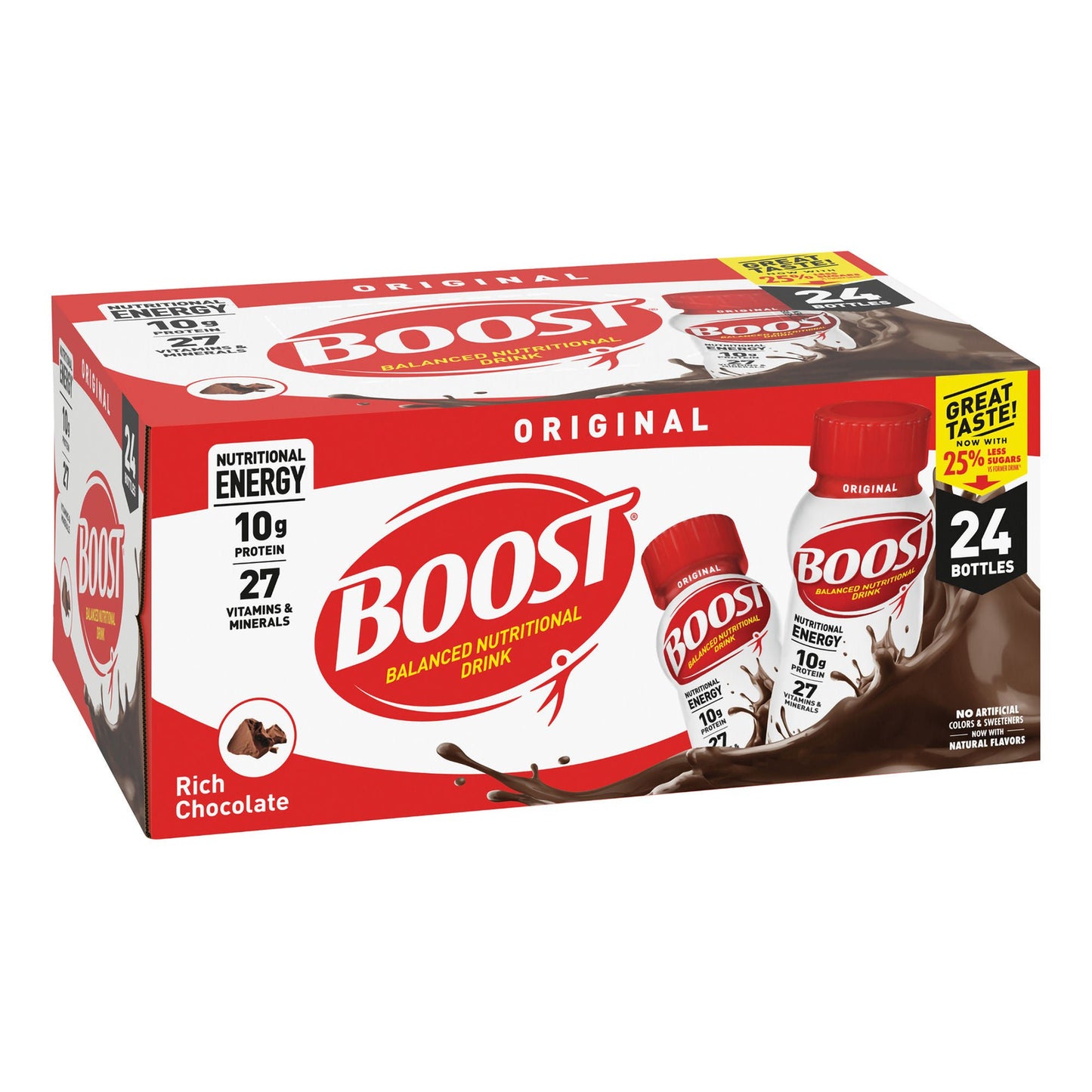 BOOST, ORIGINAL CHOC CLEAN 8FLOZ (24/CS)