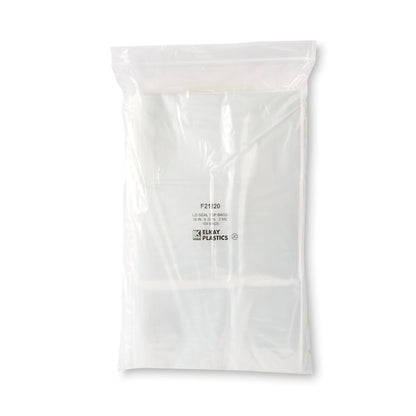BAG, SEAL TOP CLR LINE SNGL TRACK 2MIL 18"X20" (100/PK 5PK/C