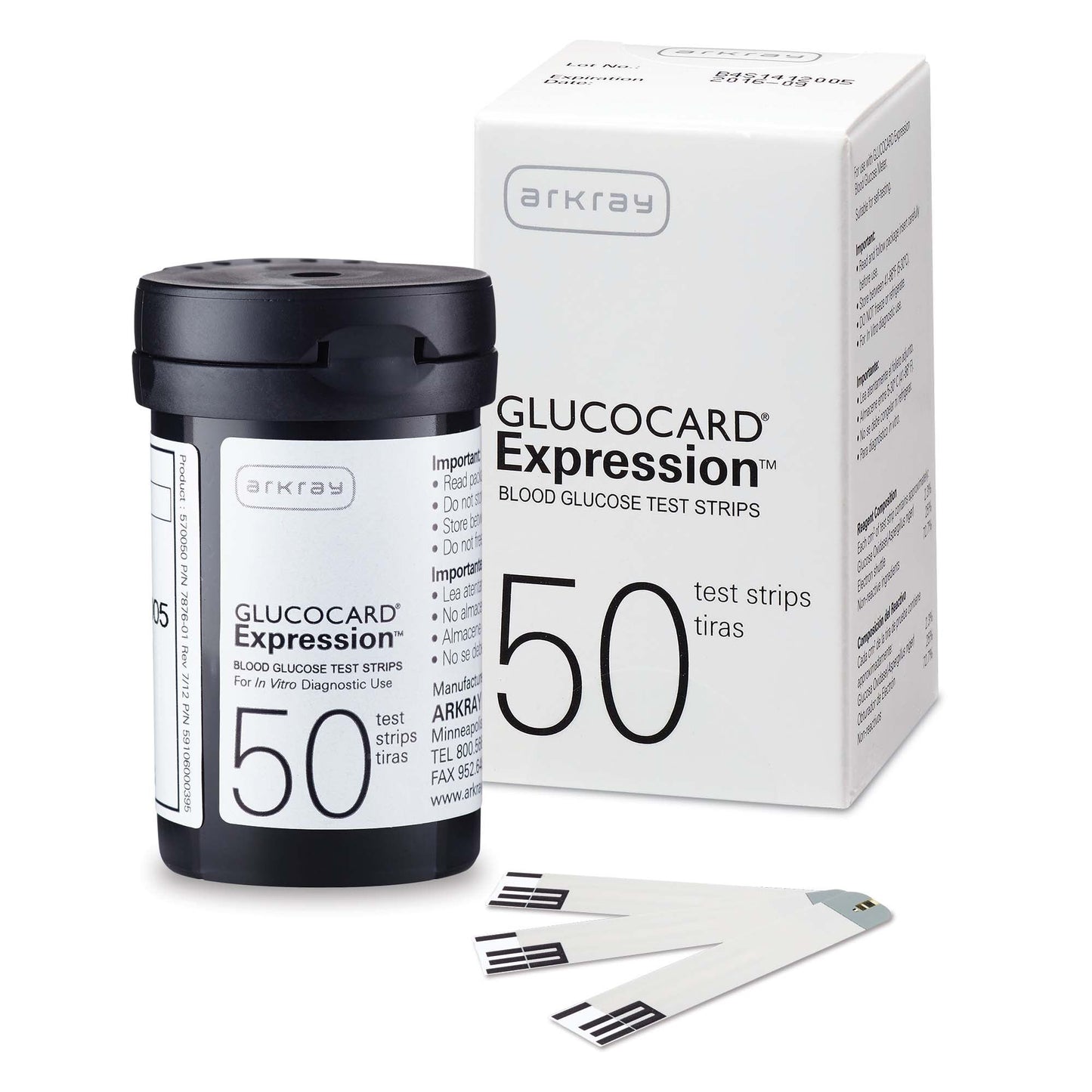 TEST STRIP, GLUCOCARD EXPRESSION (50/BX)