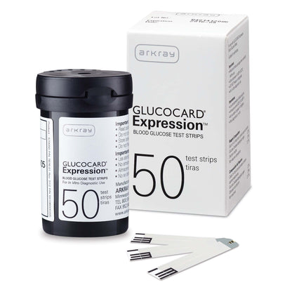 TEST STRIP, GLUCOCARD EXPRESSION (50/BX)