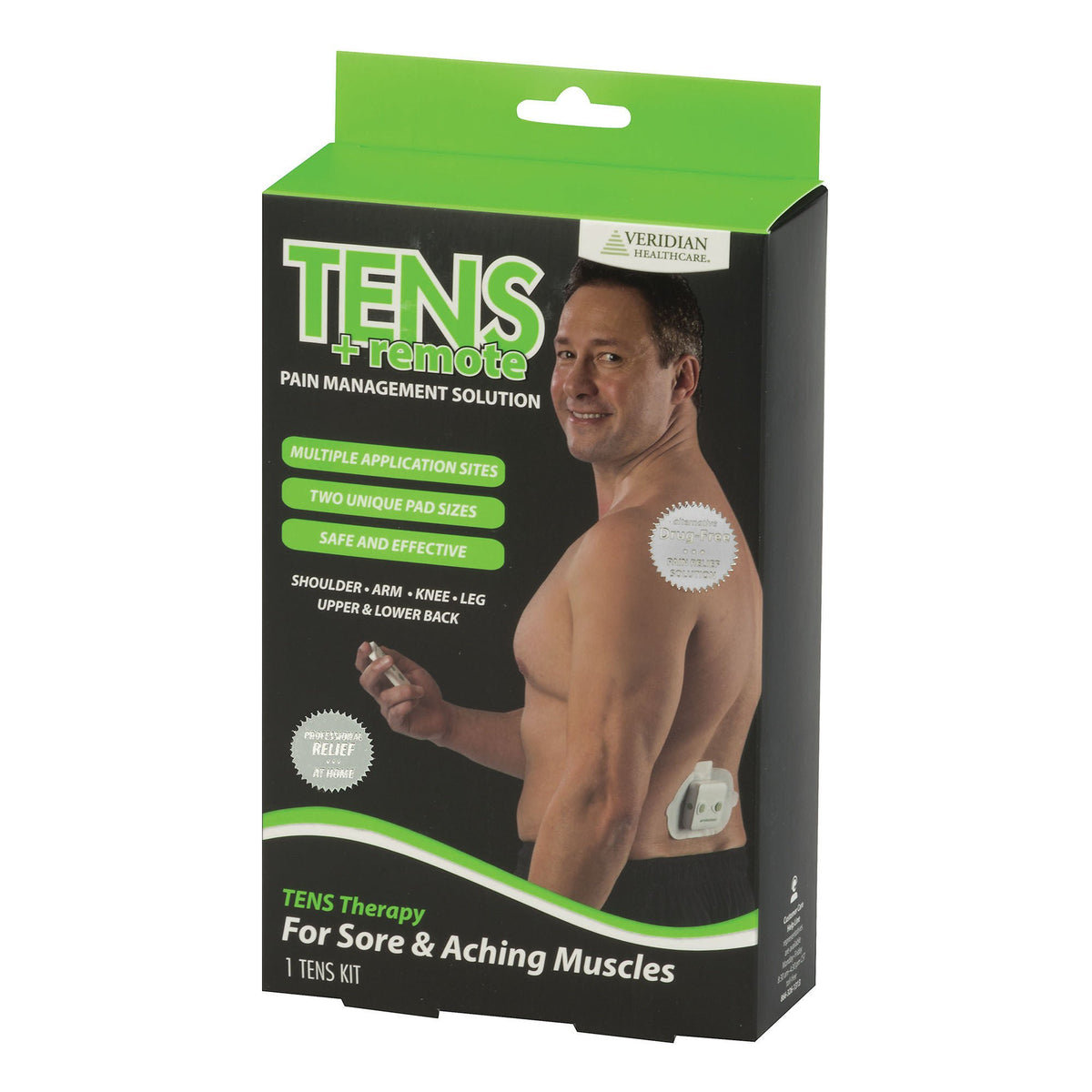 TENS UNIT, REMOTE ELECTRONIC (12/CS)