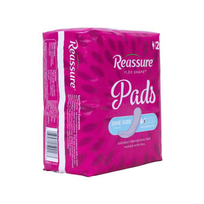Reassure® Flex-Shape Pad™ for Moderate Incontinence, One Size Fits Most