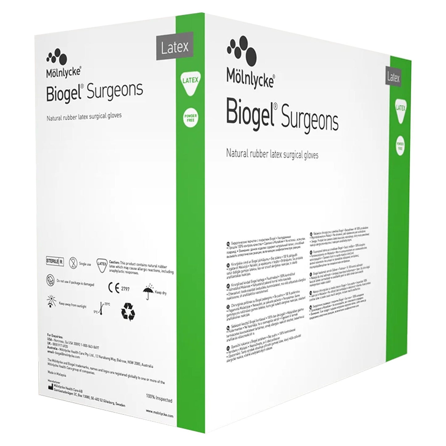 GLOVE, SURG BIOGEL 6.5 STR2 TXT (50PR/BX 4BX/CS)