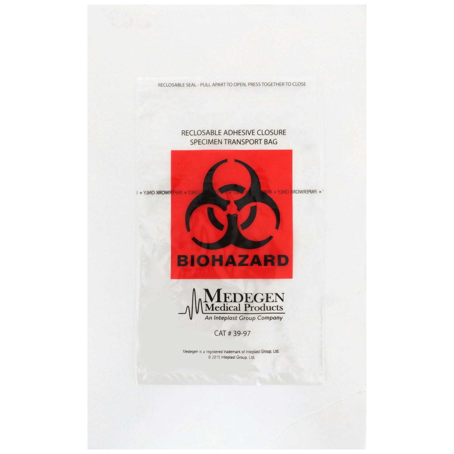 BAG, SPCMN TRANSPT 6"X10" (1000/CS) MGM03