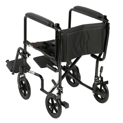 CHAIR, TRANSIT 17" ALUM BLK