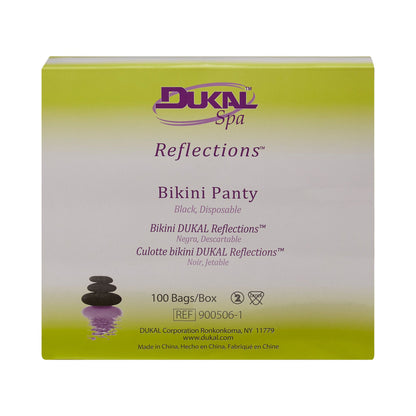 PANTY, UNDERGARMENT SPA BLK (1/BG 100BG/BX 10BX/CS)