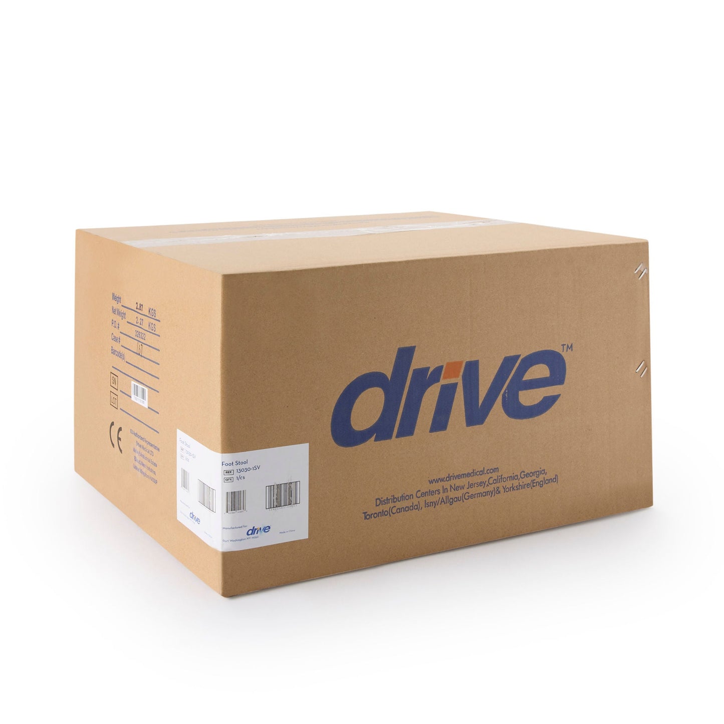 STOOL, FOOT DLX SILVER VEIN FINISH