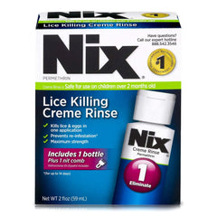 NIX CREAM RINSE, LIQ 1% 2OZ