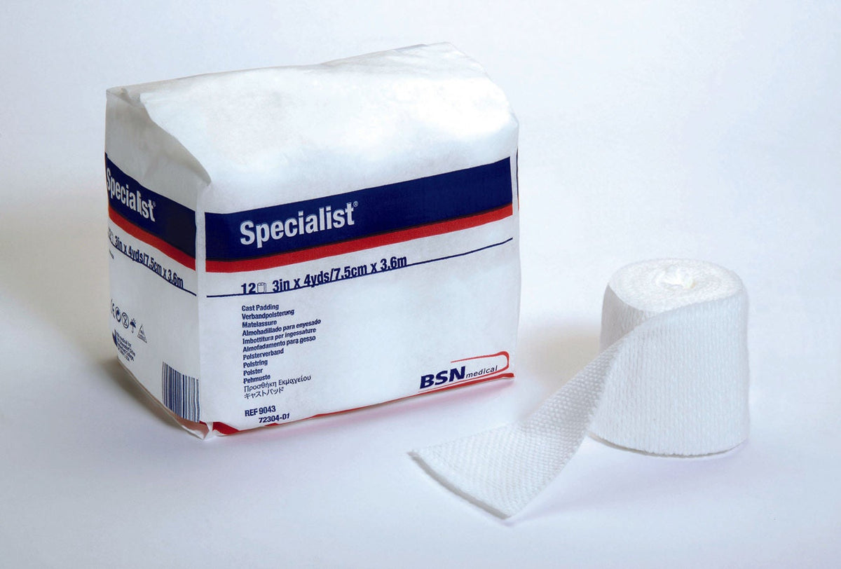 PADDING, CAST STR CTN BLEND 4"X4YDS (25/CS)